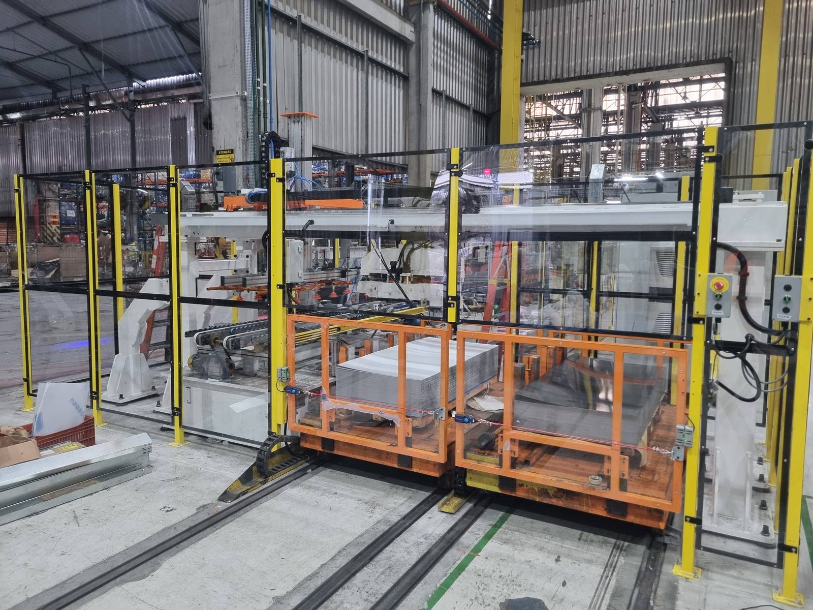 Retrofit de máquina com adequação NR-12